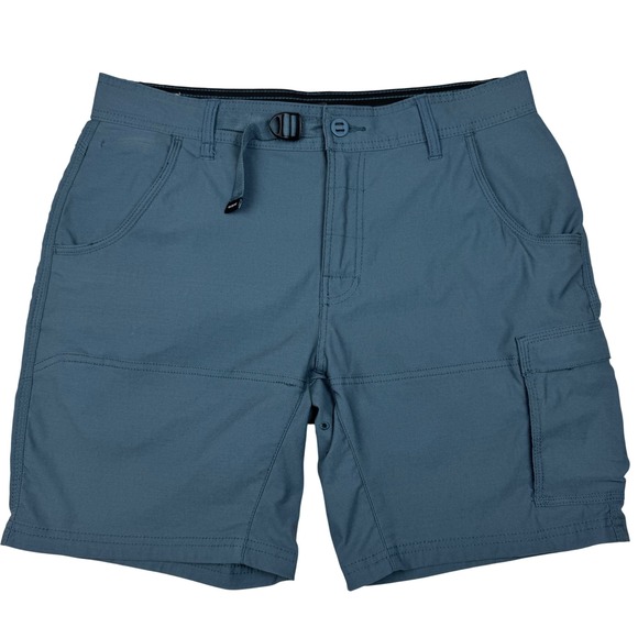 Prana Other - Prana Zion Stretch Outdoor Shorts Mens 32 Blue Cargo Standard Fit 8" Hiking